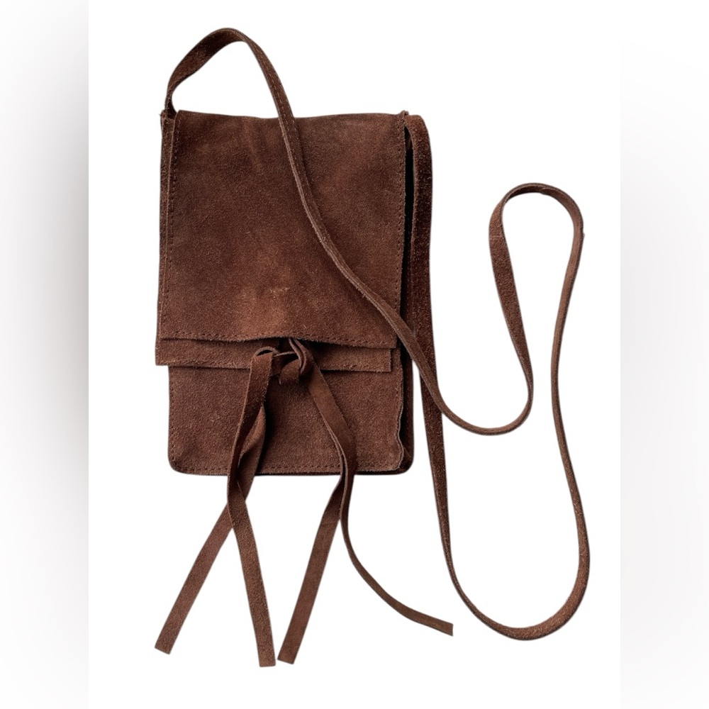 Brown Boho Satchel 100% Leather
